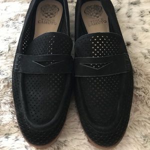 EUC Black loafers by Vince Camuto. Used once.